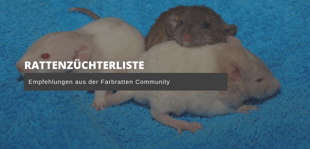 Rattenzüchterliste Rattenzüchterliste