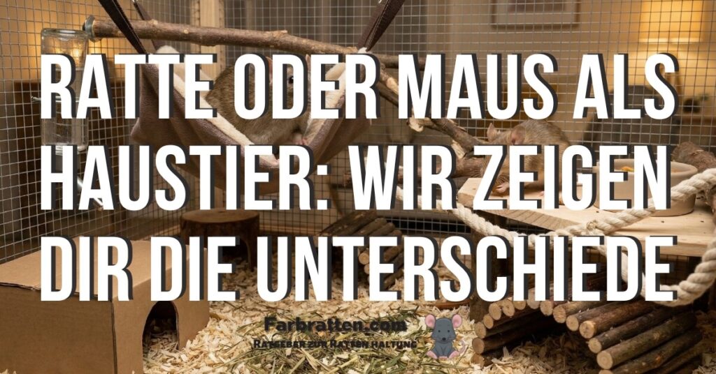 Ratte oder Maus als Haustier - FB